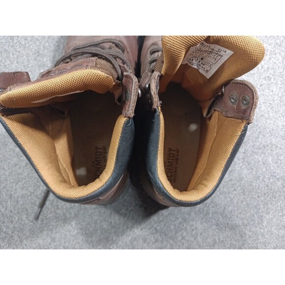 C.E. Schmidt Work Boot Men Size 12W Brown Leather Safety Steel Toe Waterproof main image 10